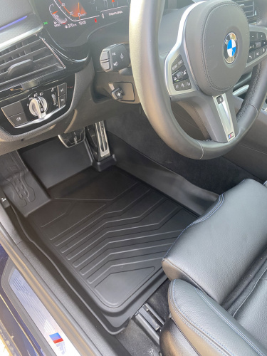 Коврики резиновые 3D LUX для BMW 5 (G30/G31) (2016-н.в.) Передние