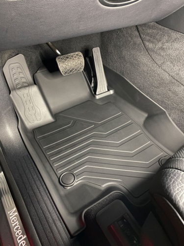 Коврики резиновые 3D LUX для Mercedes-Benz GLE Coupe (2019-н.в.)