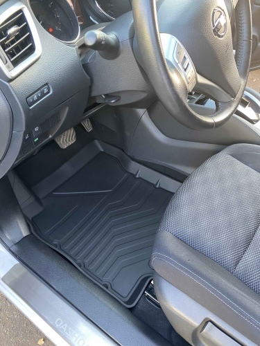 Коврики резиновые 3D PREMIUM для Nissan Qashqai II RUS (2014-2021)