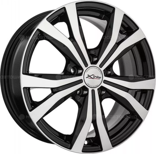Диск X'trike X-119 16х6,5 5x114,3 et 45 dia 67,1 BK/FP