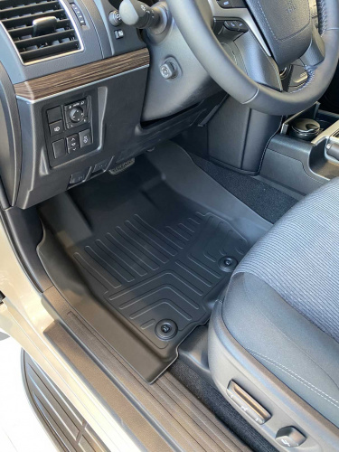 Коврики резиновые 3D LUX для Toyota Prado 150 (2013-н.в.) (передние)