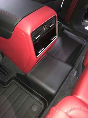 Коврики резиновые 3D LUX для Porsche Cayenne (2017-н.в.)