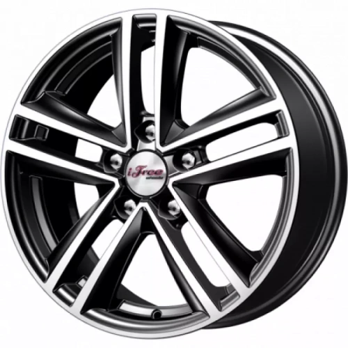 Диск IFree Катар 16х6,5 5х114,3 et 45 dia 67,1 Black Jack