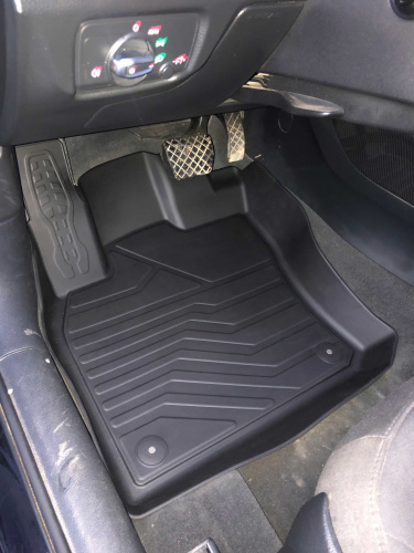 Коврики резиновые 3D LUX для Volkswagen Golf VII (2013-2020)