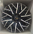 Диск Royal Roues 682 16х7 4х100 et 38 dia 60,1 Black With Face Machine