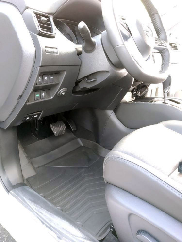 Коврики резиновые в салон 3D LUX для Nissan X-Trail III (2015-н.в.)
