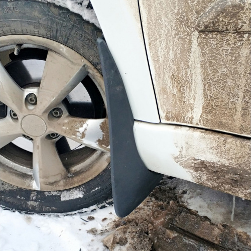 Брызговики резиновые для Skoda Yeti (2014-2018) Передние