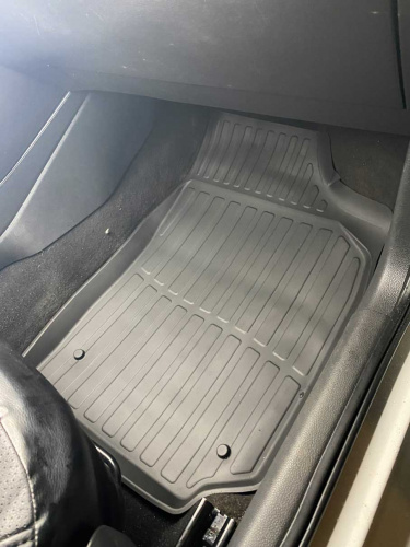 Коврики резиновые 3D LUX для Volkswagen Polo SD (2009-2020)