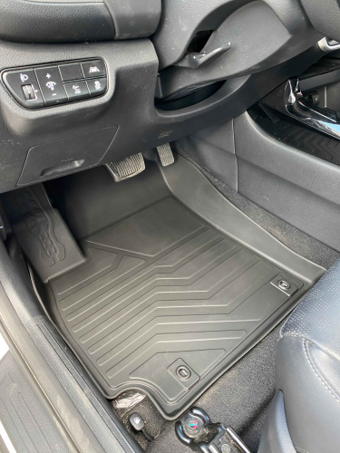 Коврики резиновые 3D LUX для Kia Seltos (2019-н.в.)