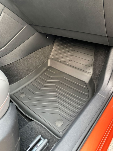 Коврики резиновые 3D LUX для Volkswagen Taos (2020-н.в.)