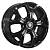Khomen Wheels 6,5x17/5x120 ET60 D65,1 KHW1710(2) (VW Multivan) Black