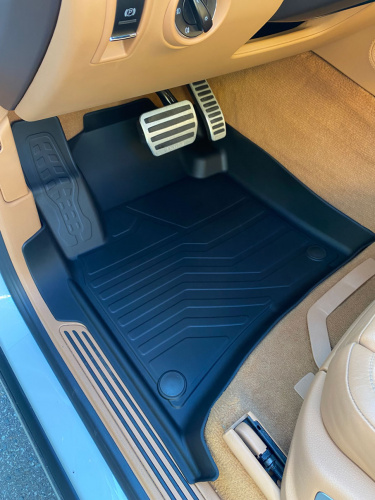 Коврики резиновые 3D LUX для Porsche Cayenne (2010-2018) (Передние)