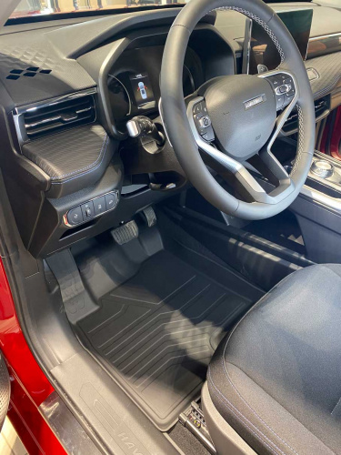Коврики резиновые 3D LUX для Haval Jolion 2WD/4WD (2021-) Передние