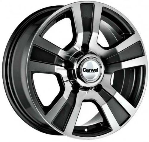 Диск Carwel Дельта 16х6,5 5x139,7 et 40 dia 98 BK