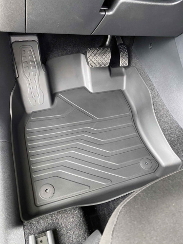 Коврики резиновые 3D LUX для Skoda Kodiaq (2016-н.в.)
