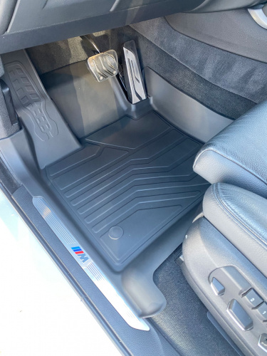 Коврики резиновые 3D LUX для BMW X6 (F16) (2014-2019) Передние