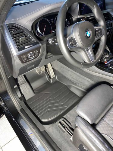 Коврики резиновые 3D LUX для BMW X3 (G01) (2017-н.в.) передние