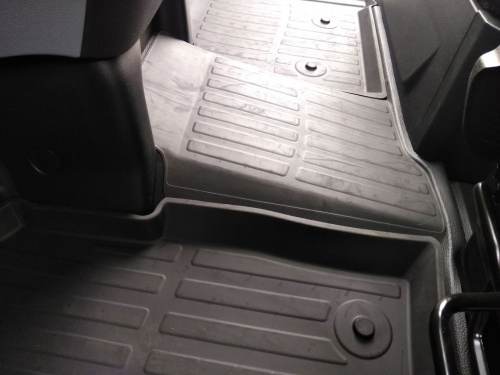 Коврики резиновые  3D PREMIUM для Ford Transit (2015-н.в.)