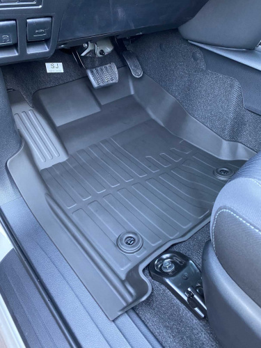 Коврики резиновые 3D LUX для Toyota Fortuner II (2015-н.в.)