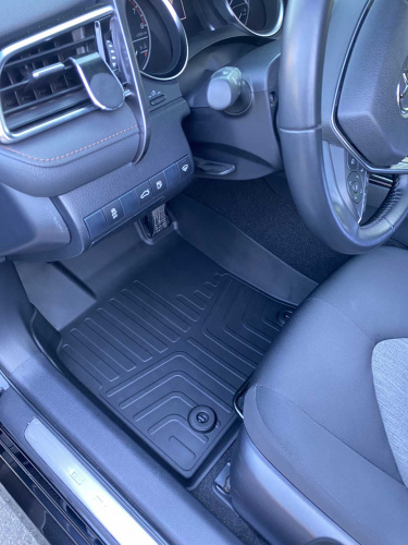 Коврики резиновые 3D LUX для Toyota Camry (XV70) (2017-н.в.)