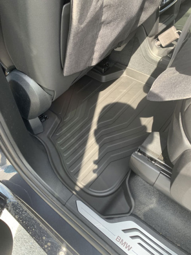 Коврики резиновые 3D LUX для BMW X7 G07 6 SEATS (2018-н.в.)