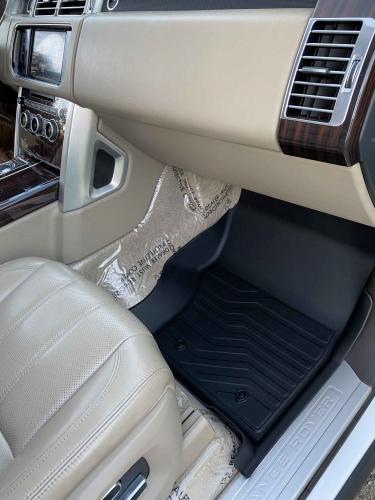 Коврики резиновые 3D LUX для Land Rover Range Rover (2012-2017)