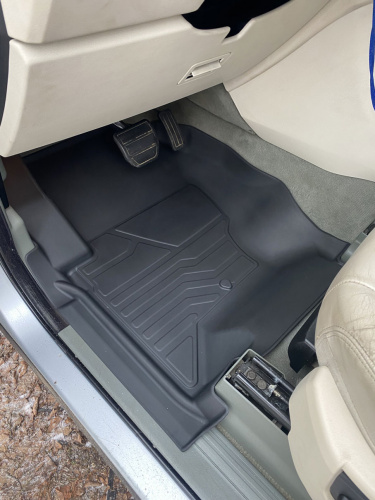 Коврики резиновые 3D LUX для Land Rover Range Rover Sport (2005-2013) Передние