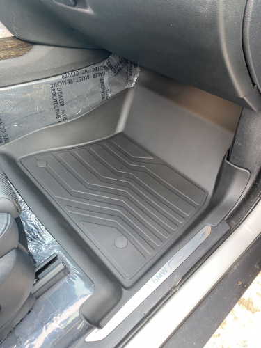 Коврики резиновые 3D LUX для BMW X5 (F15) (2013-2018) Передние