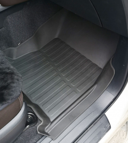 Коврики резиновые 3D PREMIUM для Toyota Fortuner II (2015-н.в.)