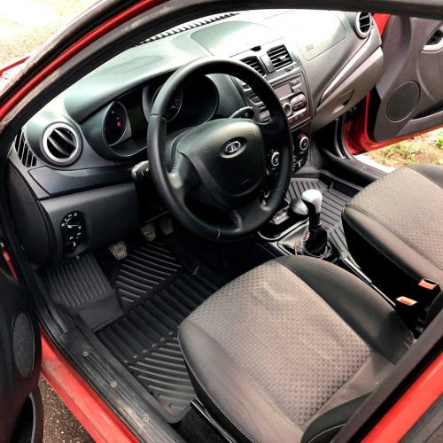 Коврики резиновые 3D STANDART для Lada Granta 2190 SD/HB (2011-н.в.)