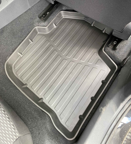 Коврики резиновые 3D LUX для Volkswagen Polo (2020-н.в.)