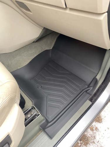 Коврики резиновые 3D LUX для Land Rover Range Rover Sport (2005-2013) Передние