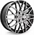 Диск X'trike X-131 17х7 5x105 et 38 dia 56,6 BK/FP