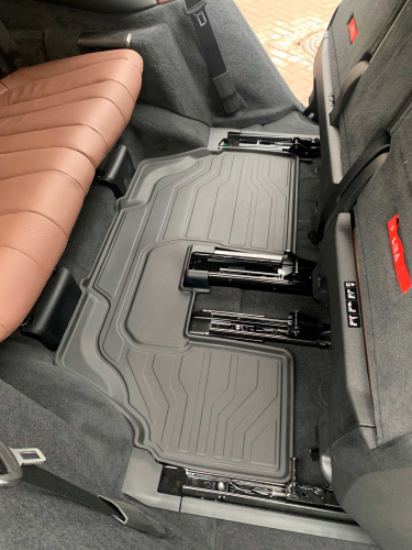 Коврики резиновые 3D LUX для BMW X7 G07 7 SEATS (2018-н.в.)