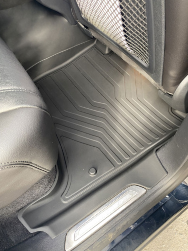 Коврики резиновые 3D LUX для Volkswagen Touareg II (4-х зонный климат) (2010-2018)