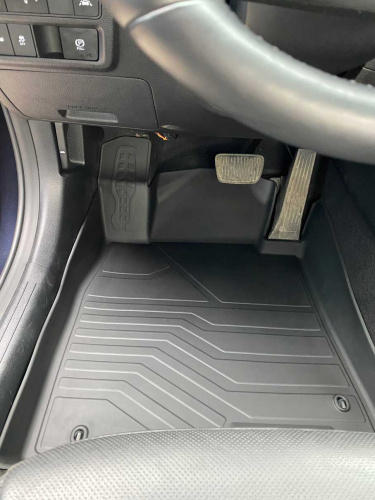 Коврики резиновые 3D LUX для Hyundai Sonata VIII (2019-н.в.)