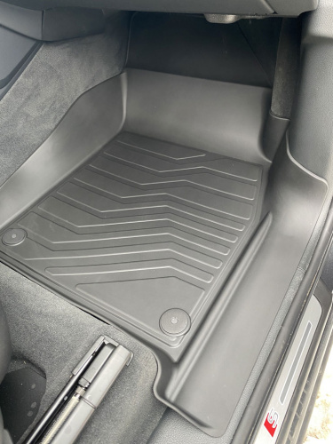 Коврики резиновые 3D LUX для Audi Q7 (2015-н.в.) Передние