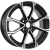 Диск KDW KD1590 15х6 4х100 et 45 dia 60,1 Black Front Polished Диск KDW KD1590 15х6 4х100 et 45 dia 60,1 Black Front Polished