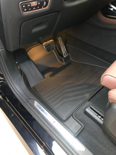 Коврики резиновые 3D LUX для BMW X7 G07 6 SEATS (2018-н.в.)