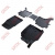 Коврики резиновые 3D LUX для Mitsubishi Pajero (2006-);(2014-н.в.)