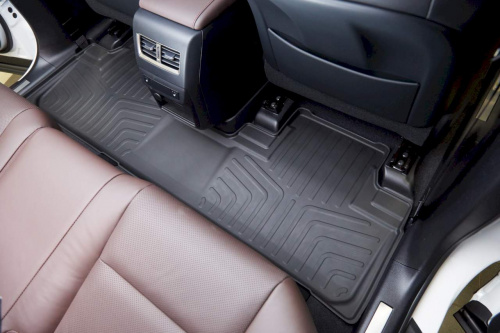 Коврики резиновые 3D LUX для Lexus RX (2015-н.в.) (Задние)
