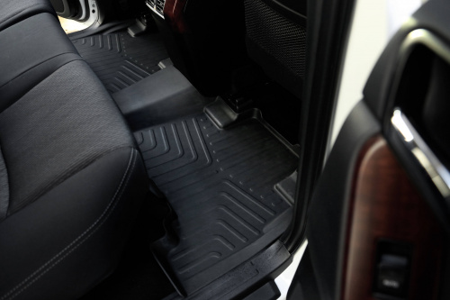 Коврики резиновые 3D LUX для Toyota Prado 150 (2013-н.в.) (3 шт.)