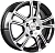 Диск X'trike X-105 15х6 4х114,3 et 44 dia 67,1 BK/FP